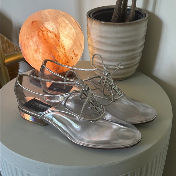Marc Jacobs Shoes - Marc Jacobs Silver Women's Flats